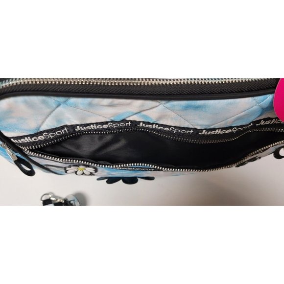 Justice Girls Tie Dye Weekender Bag, 3-Piece Multi-Color Over Night Bag Make-Up - Picture 5 of 14